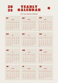 Video thumbnail for Download 2024 Printable Calendars - 2024 Calendar Templates and Images 📅 Calendar 365 📅