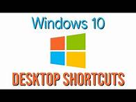 Video thumbnail for How to Create Desktop Shortcuts in Windows 10