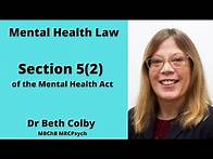Video thumbnail for Section 5(2) of the Mental Health Act - Doctors' Holding Power