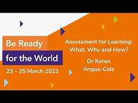 Video thumbnail for Assessment for learning: what, why and how?