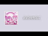 Video thumbnail for Roblox Bloxburg Hello Kitty Decal Codes