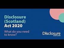 Video thumbnail for Disclosure Act what do you need to know?