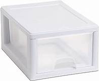 Video thumbnail for Sterilite Corp. 20518006 Sterilite Stackable Storage Drawer 12 7/8" D x 8 7/8" W x 6" H