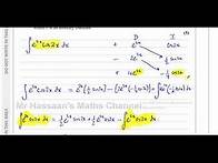 Video thumbnail for WMA14 01 IAL (Edexcel), P4, Specimen Paper, Q7(a), Integration by Parts, D1 Method (Q in A)