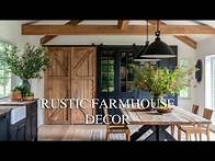 Video thumbnail for Rustic Farmhouse Decor Ideas: How to Achieve a Modern Farmhouse Look