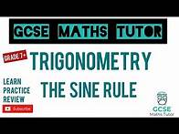 Video thumbnail for The Sine Rule - Sides and Angles | Grade 7-9 Playlist | GCSE Maths Tutor