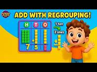 Video thumbnail for Regrouping Additions Made Easy ➕ | Add 3-Digit Numbers with Ones & Tens