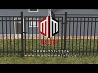 Video thumbnail for Ornamental Fence Installation-Malden Metals