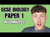 Video thumbnail for Biology Paper 1 in 7 Minutes! | Everything You Need to Know (GCSE Combined and Triple AQA)