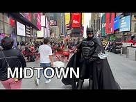 Video thumbnail for NEW YORK CITY Walking Tour [4K] - MIDTOWN