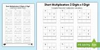 Video thumbnail for 2 Digit by 1 Digit Multiplication with No Regrouping Worksheet