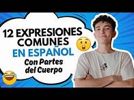 Video thumbnail for 12 Advanced SPANISH Expressions😉| Expresiones con Partes del Cuerpo [437]
