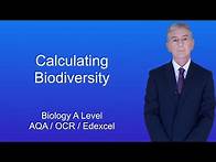 Video thumbnail for A Level Biology Revision "Calculating Biodiversity"