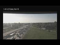 Video thumbnail for I-40 lanes closed due to crash in Greensboro