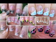 Video thumbnail for NAIL ART COMPILATION #5 - French Manicure Designs / Life World Women