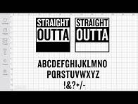 Video thumbnail for Straight Outta Svg Free Cut File for Cricut