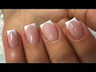 Video thumbnail for HOW TO: Easy French Manicure For Beginners | Acrylic Nails Tutorial | GIVEAWAY WINNER!