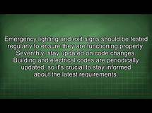 Video thumbnail for Emergency and Exit Lighting Requirements Explained Simply