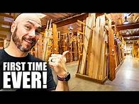 Video thumbnail for Going to a Hardwood Store for the First Time | What it's Really Like
