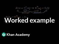 Video thumbnail for Worked example: Balancing a simple redox equation | Chemical reactions | AP Chemistry | Khan Academy