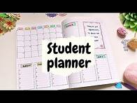 Video thumbnail for How to make a monthly planner using notebook - student monthly planner layout ideas 💡