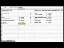 Video thumbnail for Create a simple Balance Sheet