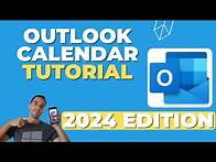 Video thumbnail for How To Use Microsoft Outlook Calendar for Beginners (2024)