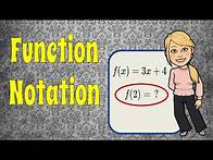 Video thumbnail for How to Use and Interpret Function Notation | HS.F.IF.A.2 🖤