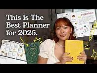 Video thumbnail for The Best Planner for 2025 | Stay on Track and Organized All Year Long