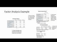 Video thumbnail for Lecture 10: Factor analysis (and with regression)