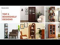 Video thumbnail for Top 5 Bookshelf Design | Best Bookshelf for Home | Modern Bookshelves Design | Wooden Street
