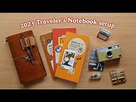 Video thumbnail for 2023 Traveler's Notebook Setup 📔 Monthly & Weekly Vertical | Abbey Sy