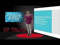 Video thumbnail for UP TALKS | Papel ng mga Wika sa Pilipinas | Dr. Pamela Constantino