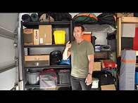 Video thumbnail for REIBII 72" Heavy Duty Large Size Garage Storage Shelves, 5-Tier Adjustable Metal Shelving Unit