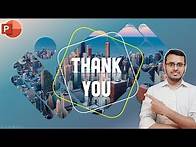 Video thumbnail for How to Design a Creative Thank You Slide in Microsoft PowerPoint