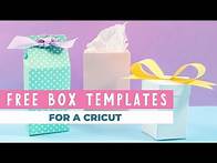 Video thumbnail for Free Cricut Box Templates in a Variety of Shapes and Sizes