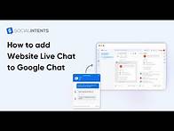 Video thumbnail for Live Chat for Google Chat