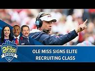 Video thumbnail for Ole Miss signs elite recruiting class