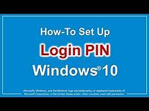 Video thumbnail for How to Set Up Login PIN in Windows 10
