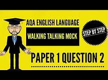 Video thumbnail for AQA English Language Paper 1 Question 2 in Detail: Walking Talking Mock (2025 & 2026 exams)