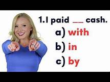 Video thumbnail for 25 Advanced English Grammar Test Practice Questions With Answers & Explanations