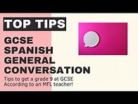 Video thumbnail for GCSE SPANISH SPEAKING EXAM REVISION | GENERAL CONVERSATION! (AQA)