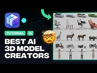 Video thumbnail for Best Free AI 3D Model Generators in 2025 - Generate 3D Models With AI For Free