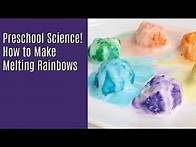 Video thumbnail for Melting Rainbow Science Activity for Kids