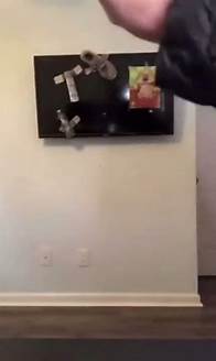 Video thumbnail for guy smashing a table with money