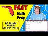 Video thumbnail for 4th GRADE | Florida FAST Math Test Prep FREEBIE | MA.4.NSO.1.1