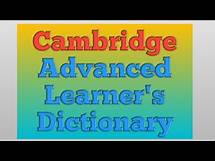 Video thumbnail for How To Install Cambridge Advanced Learner's Dictionary