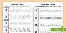 Video thumbnail for Count and Colour Worksheet