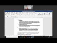 Video thumbnail for Bullets, numbers and indentation in Word