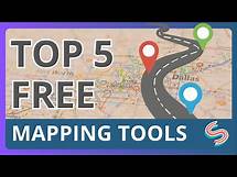 Video thumbnail for Top 5 Free Mapping Tools